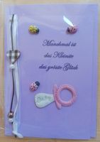 Glückwunschkarte - Baby - Schnuller