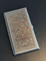Antiker Zigarettenetui mit schöner Verzierung (ev. Silber)