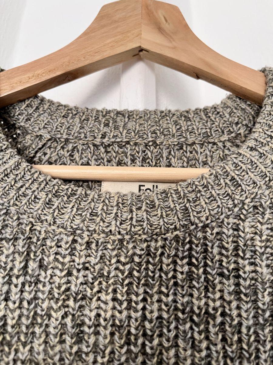 Maglioni & Felpe: Pullover Folk grey Melange Grösse 4 guter Zustand – Usato da Lausanne venduto da Danash 2