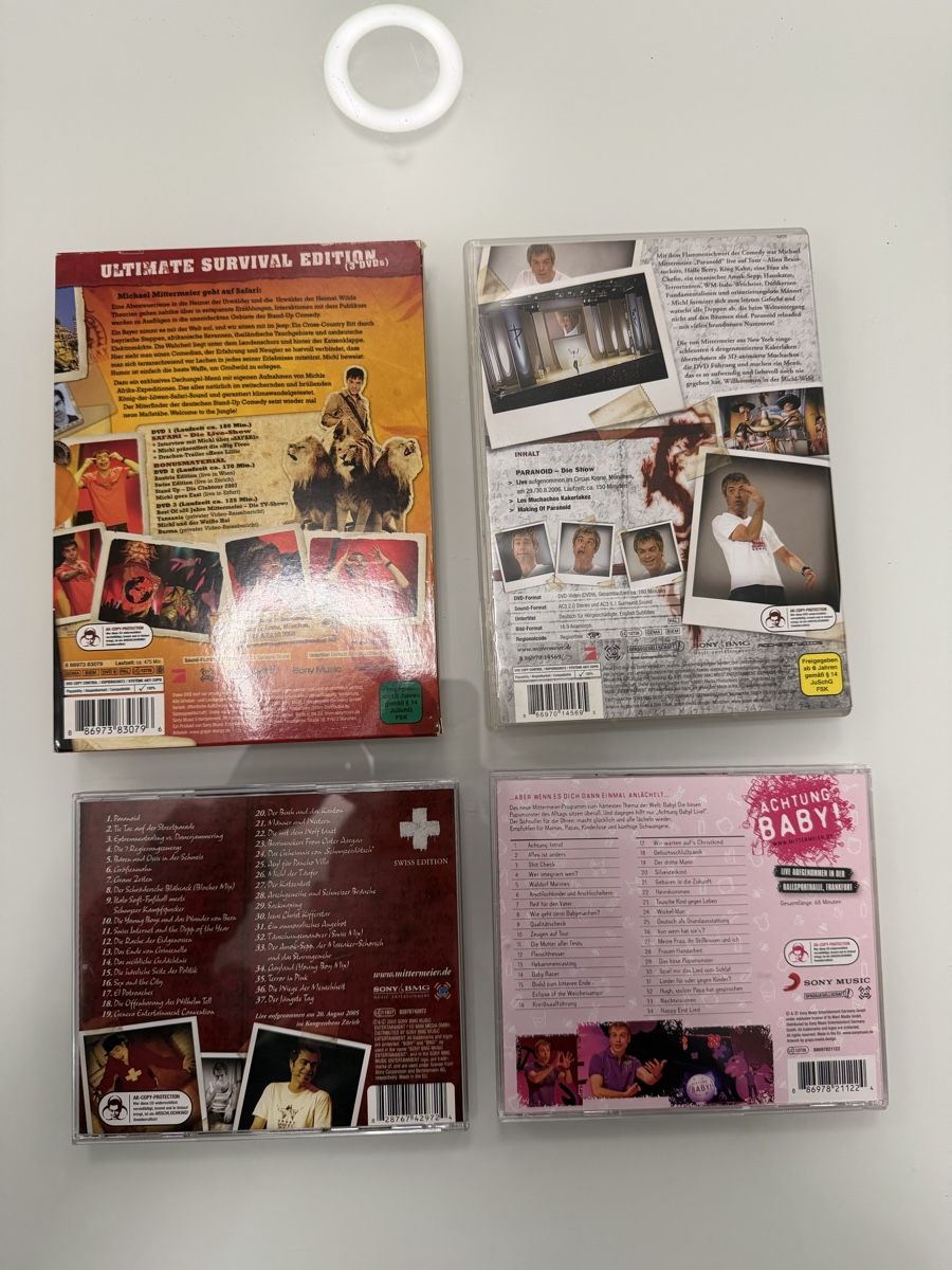 Tutti i DVDs: Michael Mittermeier CD & DVD Set - Super Angebot! – Usato da Winterthur venduto da ric_6jyz 1