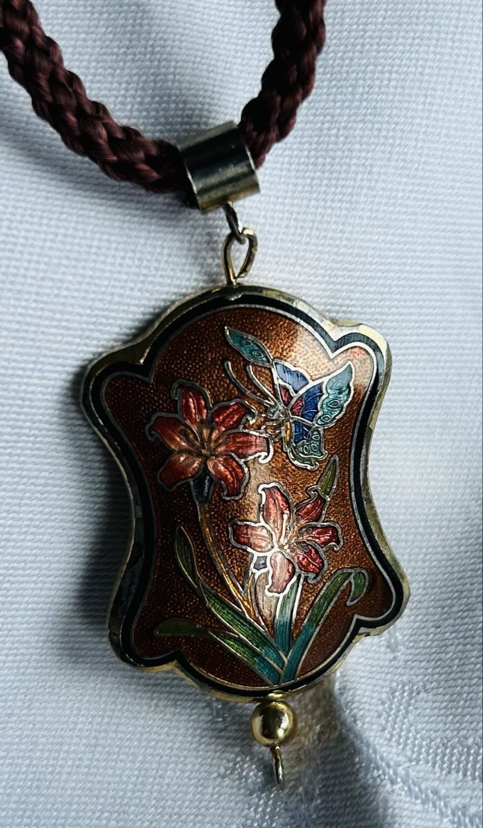 Ciondoli: Schmuckanhänger Cloisonné – Usato da Lengnau AG venduto da Mefari