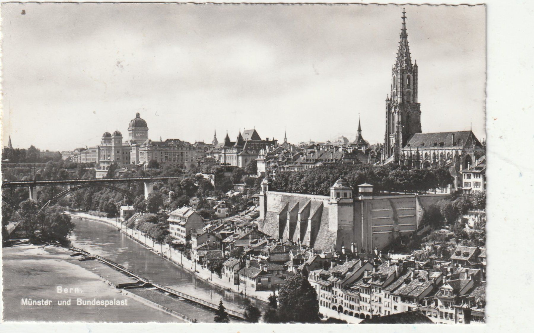 Cartes postales: Bern Teilansicht – D'occasion à Lumbrein par made02