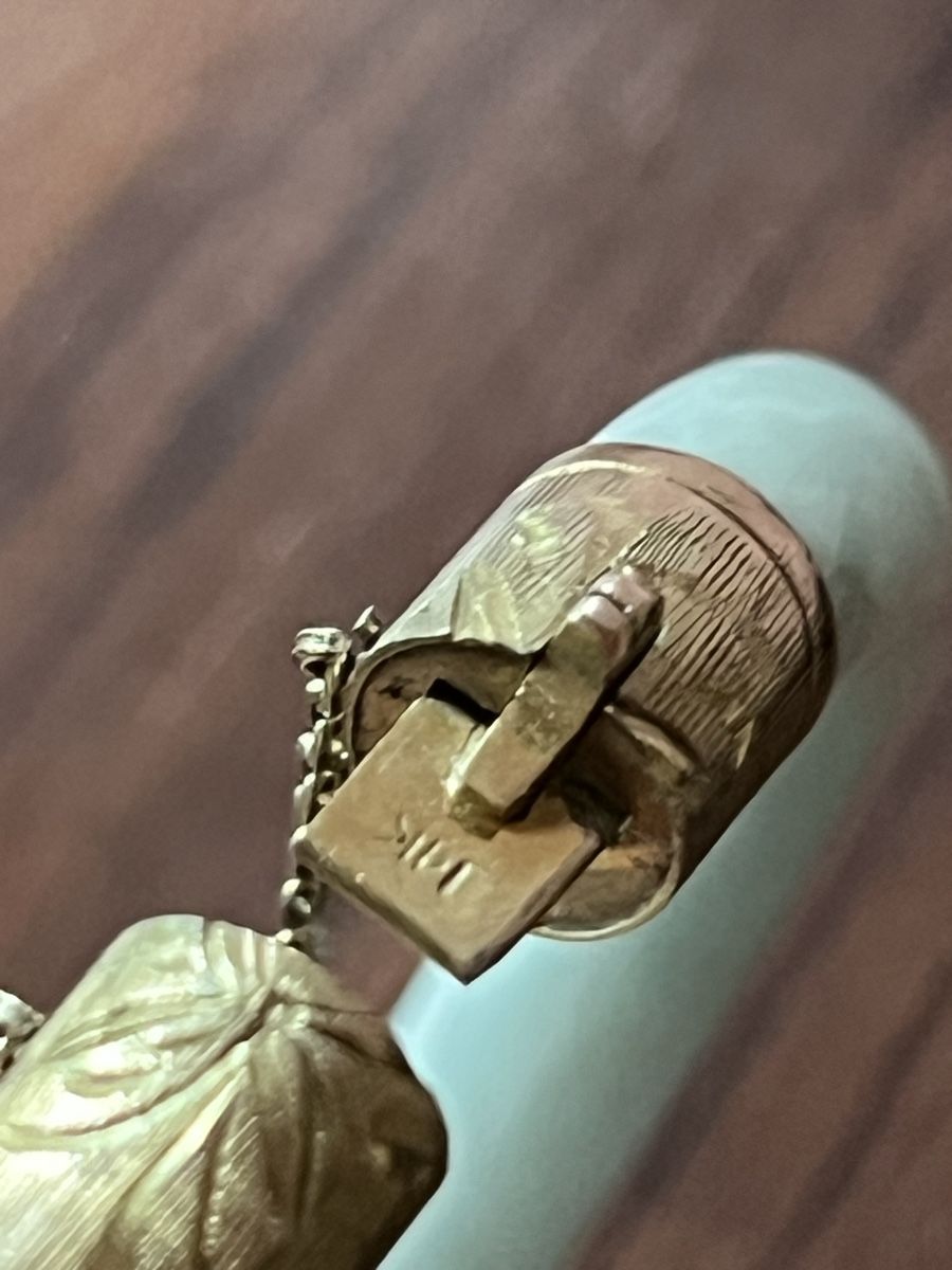 Bracciali & Braccialetti: Jade Armreif mit 14K Gold Verschluss – Usato da Zürich venduto da juergarno 3