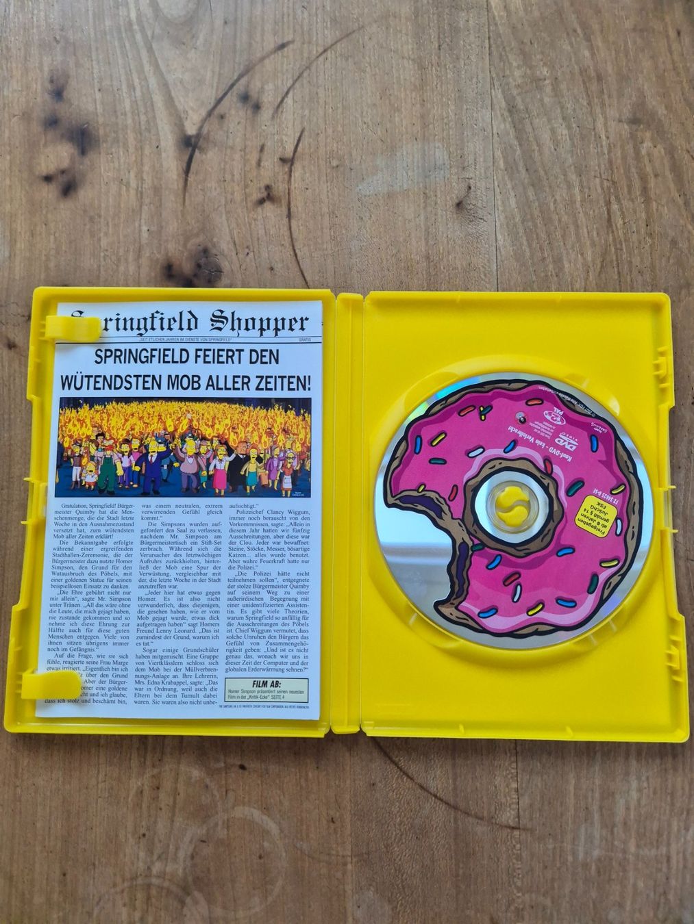 Alle DVDs: Die Simpsons - Der Film (DVD) – Gebraucht aus Mollis von Kekie 1