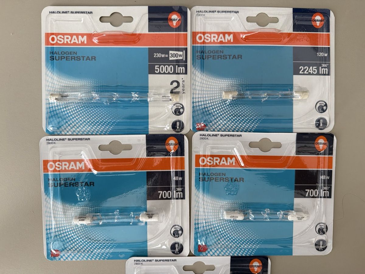 Osram Lampade: Diverse Osram Halogen Superstar – Nuovo e nell'imballaggio originale da Rorbas venduto da D4NG1A 1