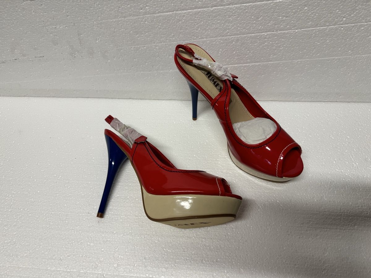 Scarpe da donna: Slingback Pumps Higheels Multicolor – Nuovo e nell'imballaggio originale da AARBURG venduto da cheapstuff 1