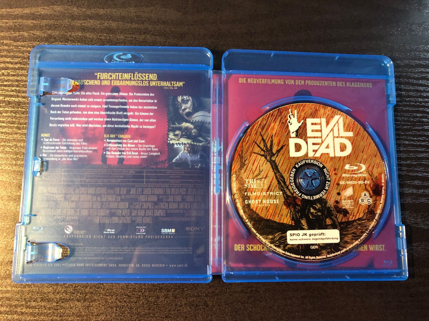 Alle DVDs: Evil Dead Blu-ray Horror Splatter Kultfilm – Gebraucht aus Schübelbach von Dolly990_2 2