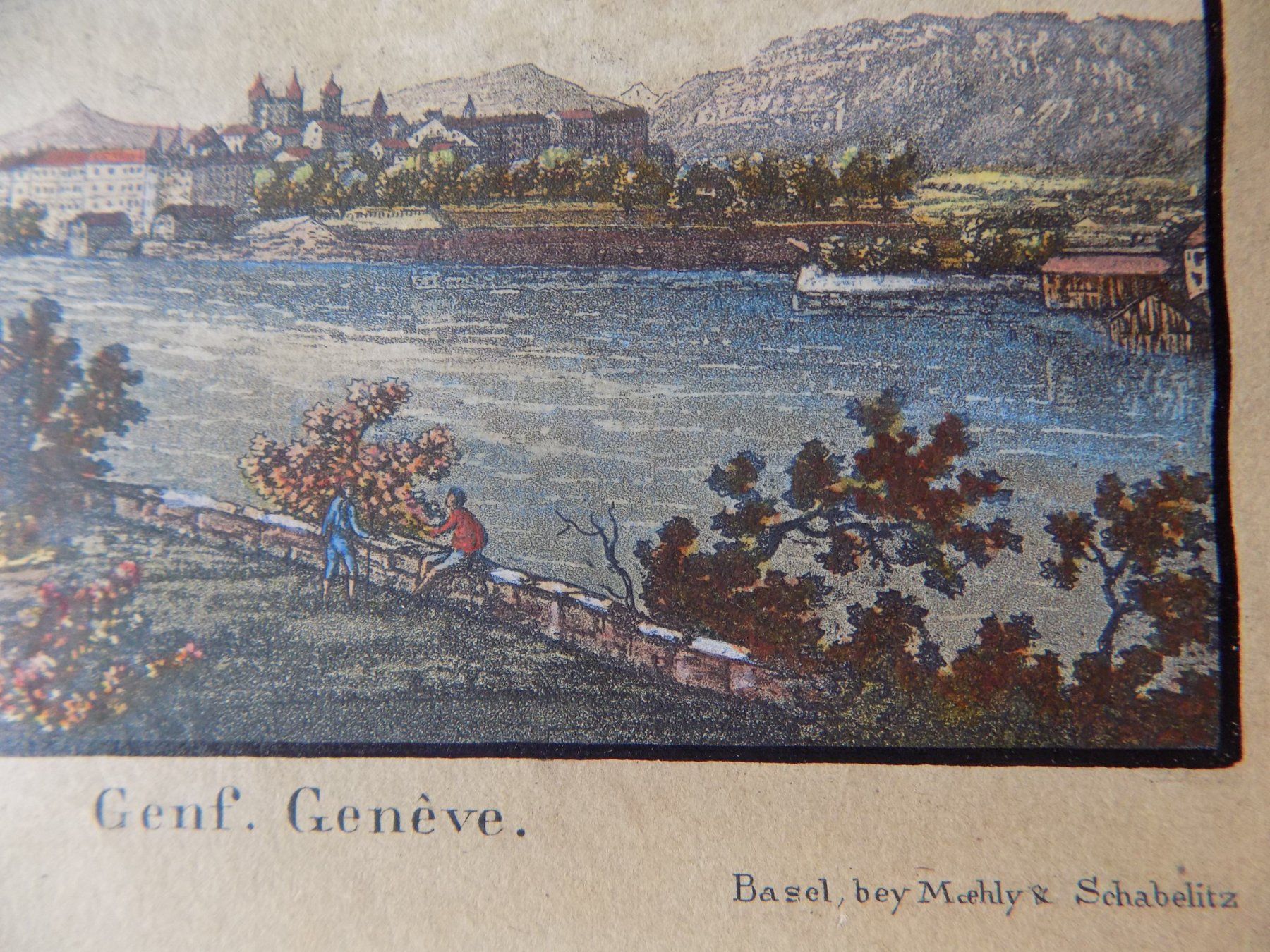 Stiche: Genève Genf Aquatinta – Gebraucht aus Risch von Rischli15 4