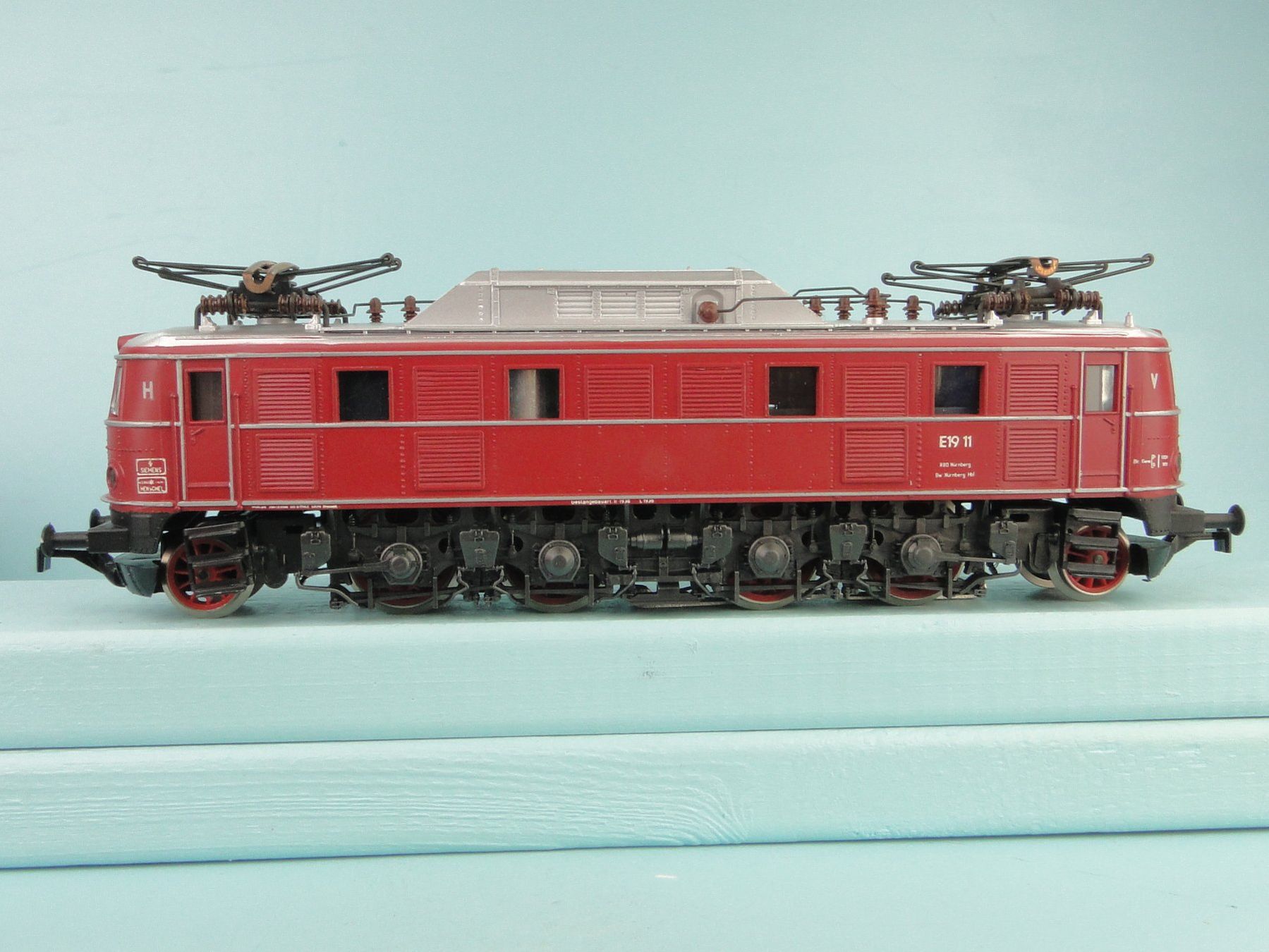 Rivarossi Modellini di ferrovie: Rivarossi H0 1098 DB E 19, AC, NEU – Usato da Bülach venduto da cann11 1