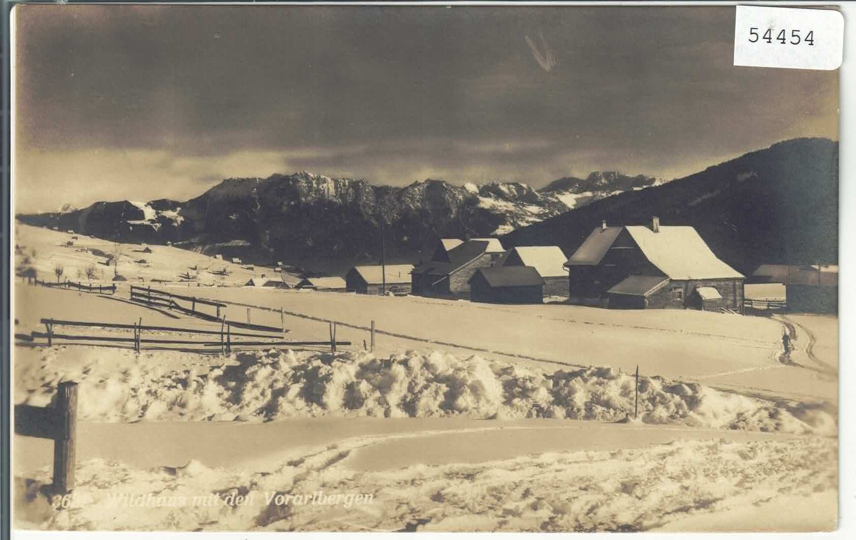 Cartoline postali: Wildhaus im Winter – Usato da Ettingen venduto da Kartenplanet