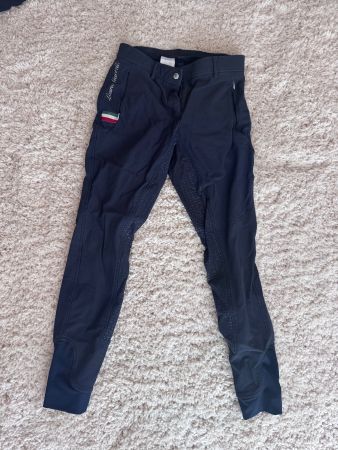 Lauria Garrelli Reithose Vollbesatz navy Gr 38