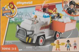 PLAYMOBIL DUCK ON CALL 70916 AUTO MEDICA - AMBULANZA new
