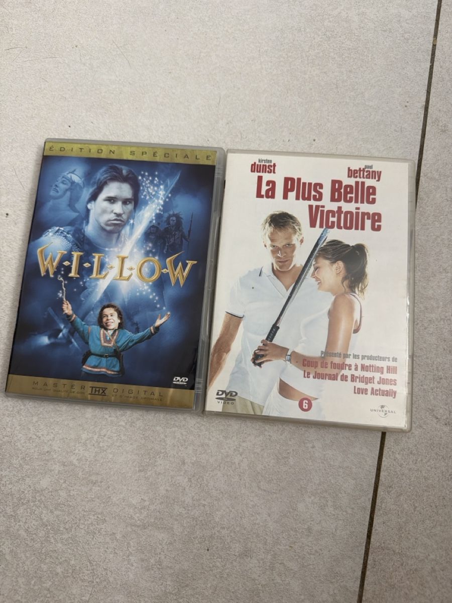 Alle DVDs: DVD Set Willow and La Plus Belle Victoire – Gebraucht aus Martigny von Jacoosh1234