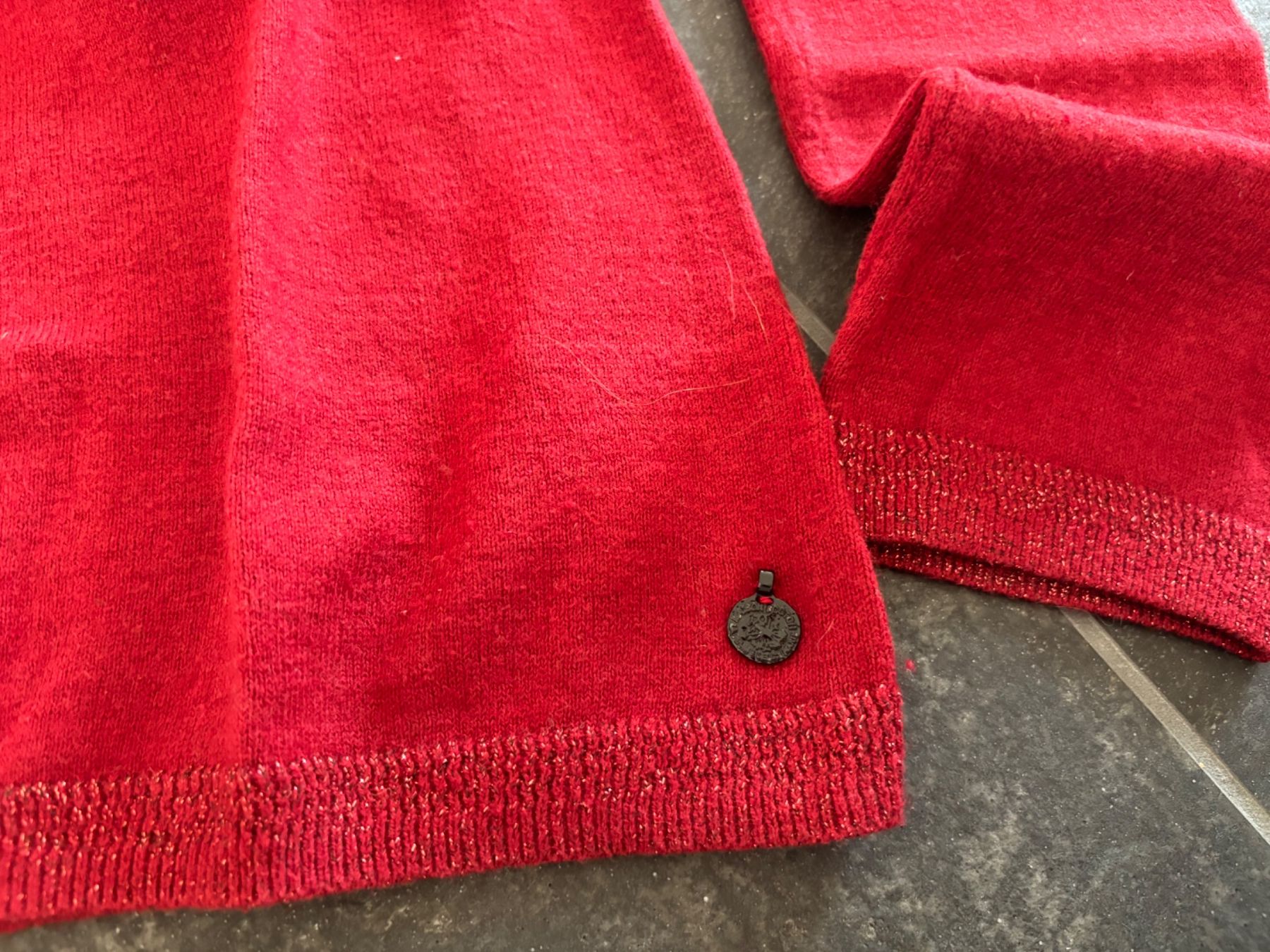 Maison Scotch Pullover & Sweatshirts: Maison Scotch Pullover rot/orange - guter Zustand - Gr. 2 – Gebraucht aus Stadel von Chanel_5 5