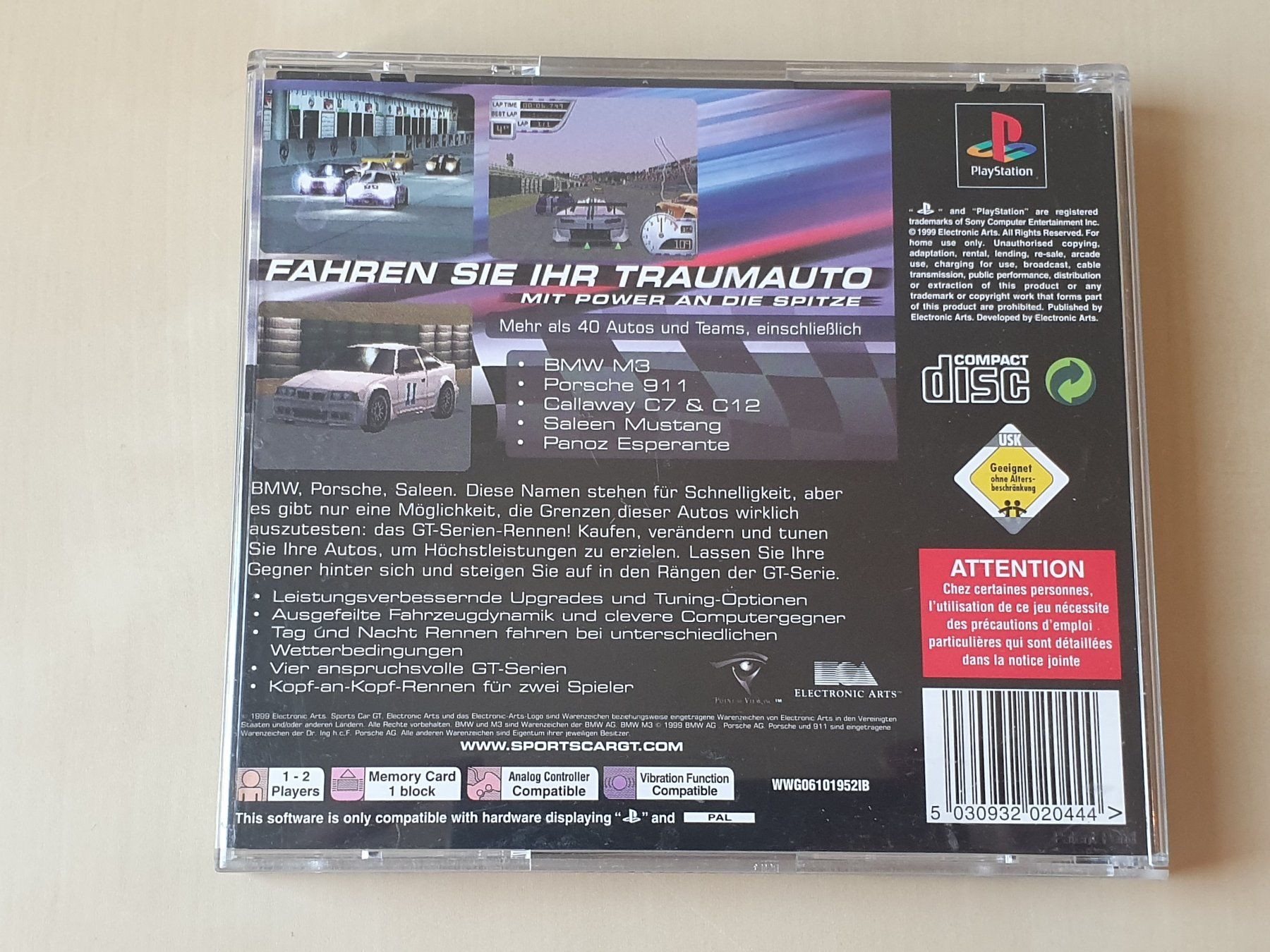 Sony Spiele: Sports Car GT – Gebraucht aus Stansstad von collectorsshop 1