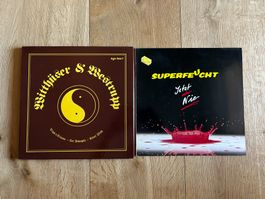 LP Vinyl Krautrock, 4 LPs Witthüser Westrupp Superfeucht