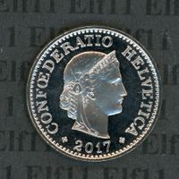 CHF___0.10 2017 stgl * nigelnagelneu! 10 Rappen