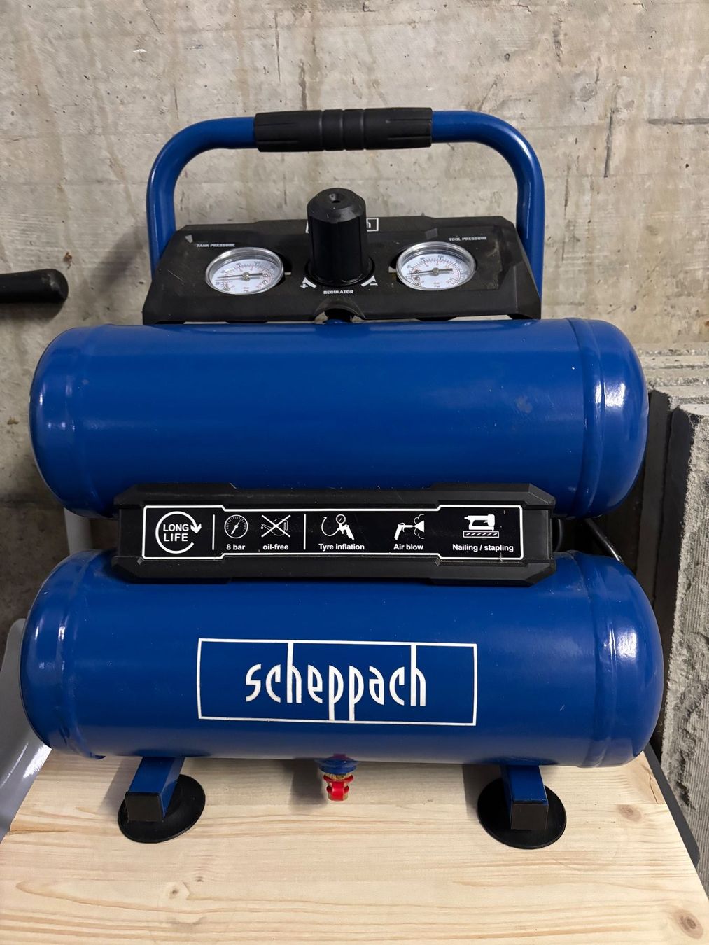 Scheppach Kompressoren: Kompressor Scheppach HC20-Twin (kaum gebraucht) – Gebraucht aus Pfaffhausen von tanpopo