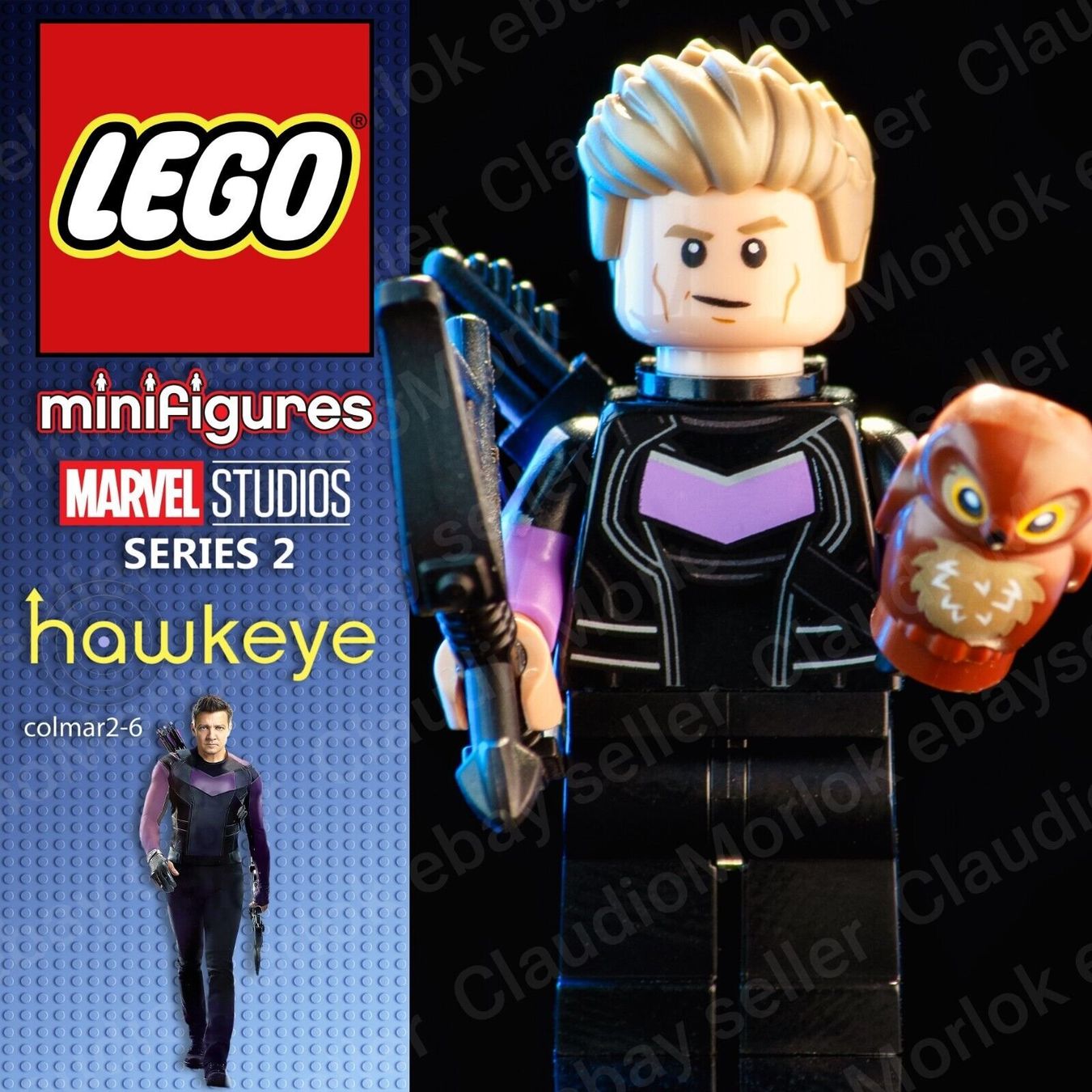 Lego Kit di costruzioni: 06 HAWKEYE   LEGO MINIFIGURE 71039 MARVEL STUDIOS Serie 2 – Nuovo (secondo la descrizione) da Vezia venduto da Aquarius_Age