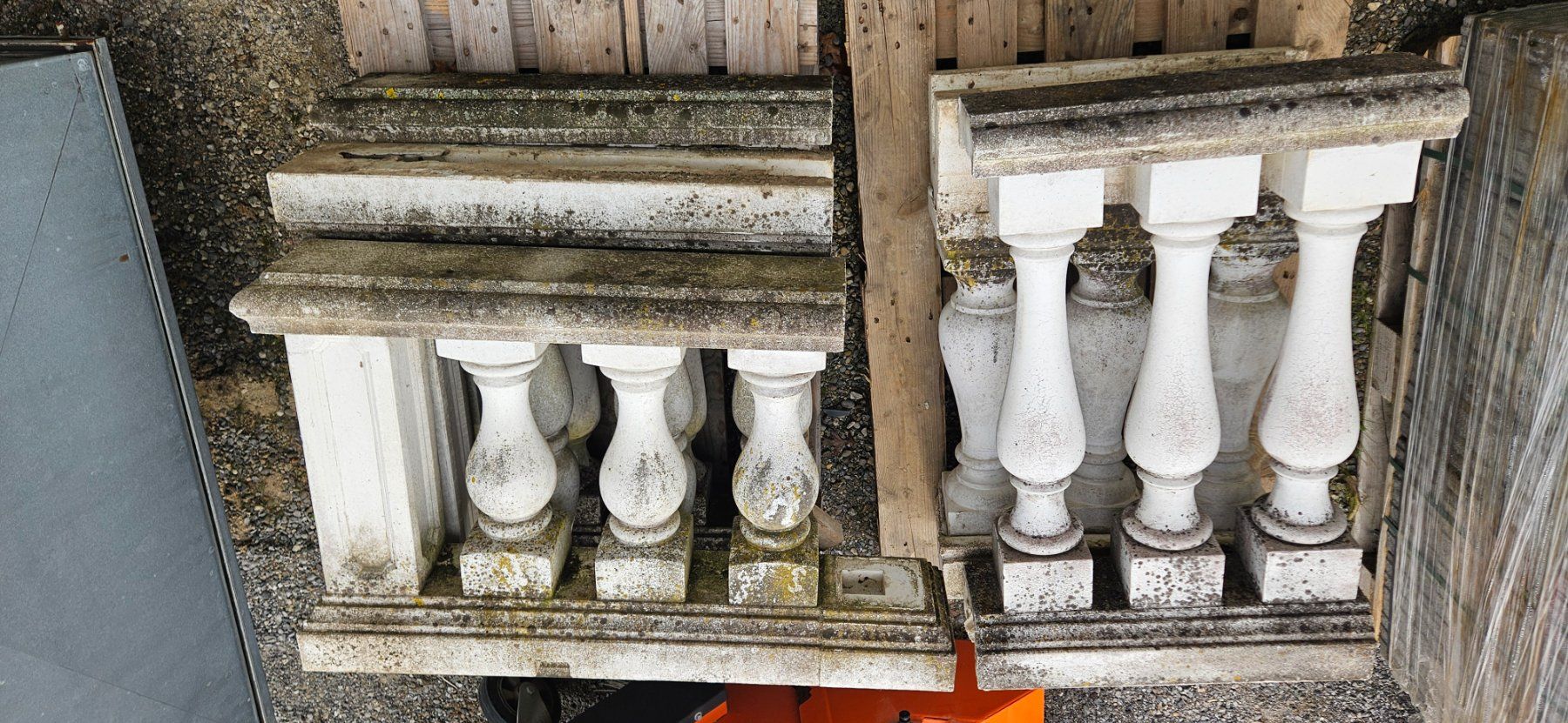 Tutte le decorazioni: Antike Balustrade aus Stein / Garten Deko – Usato da Wynigen venduto da Appaloosa01 1