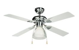 Deckenventilator Madeira Calpea Ø 106 cm silber/weiss