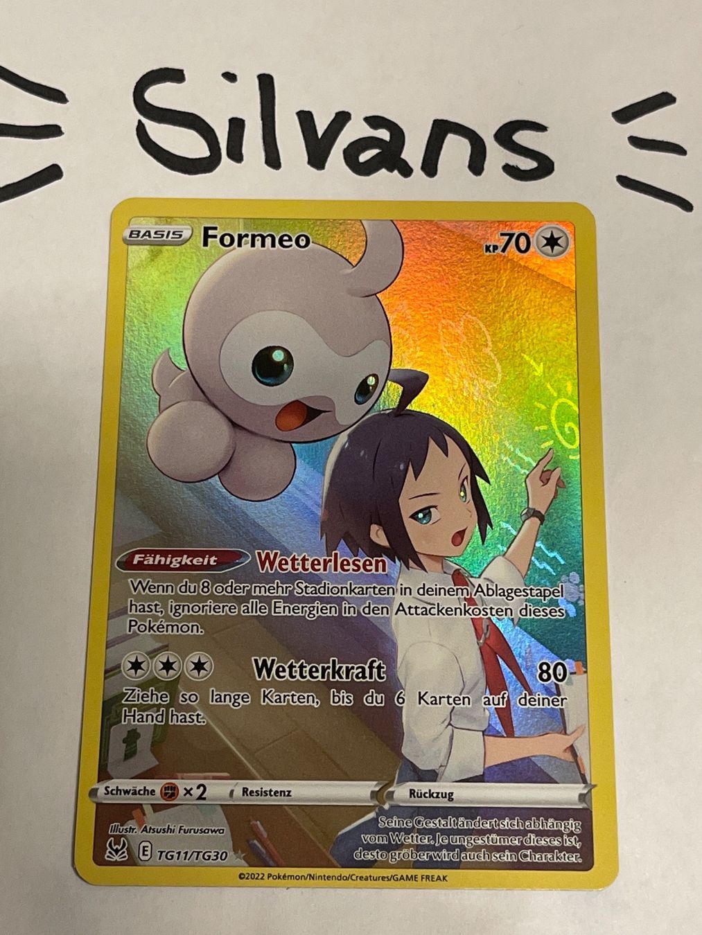 Pokémon Carte collezionabili: Formeo Character Rare Verlorener Ursprung Lost Origin DE – Nuovo (secondo la descrizione) da Wil SG venduto da Silvans
