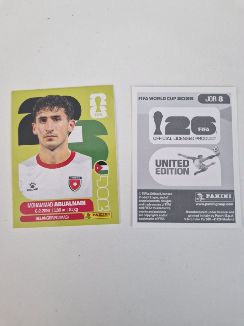 Panini Carte collezionabili: Panini Sticker JOR8 – Nuovo (secondo la descrizione) da Stüsslingen venduto da white_angel86