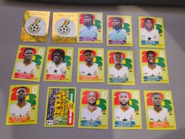 WM 2026 Ghana Sticker Panini 15 Stk. Konvolut Top Zustand