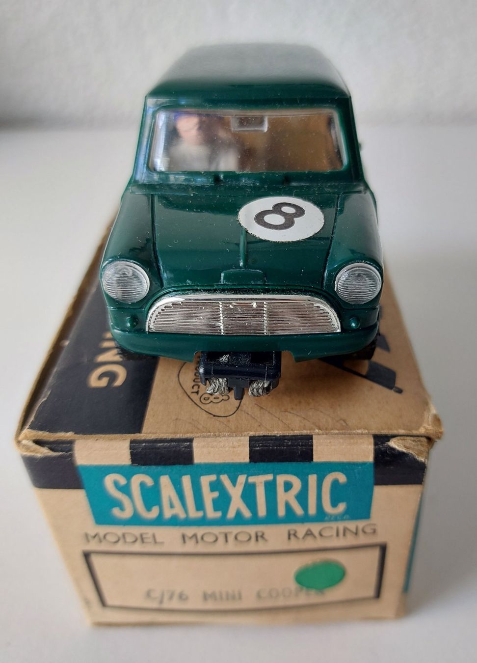 Märklin Piste: SCALEXTRIC C76 Mini Cooper mit Originalbox Slotcar – Usato da Schenkon venduto da Elbarto007 2