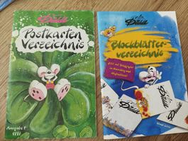 diddl postkarten verzeichnis&diddl blockblätter verzeichnis