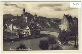 Baden mit Landvogteischloss