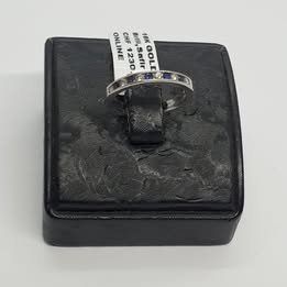 Anelli: Echt 18K Gold - Diamant, Saphir Ring – Usato da Luzern venduto da Luzern-Goldhaus