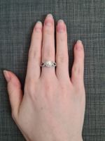Sterling Silber Ring mit Adriatischen Meer Perle