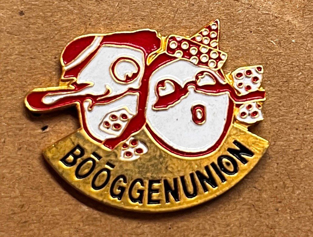 Placchette & Badge: Fasnachts Pin, Bööggenunion – Usato da Obernau venduto da Wgnom