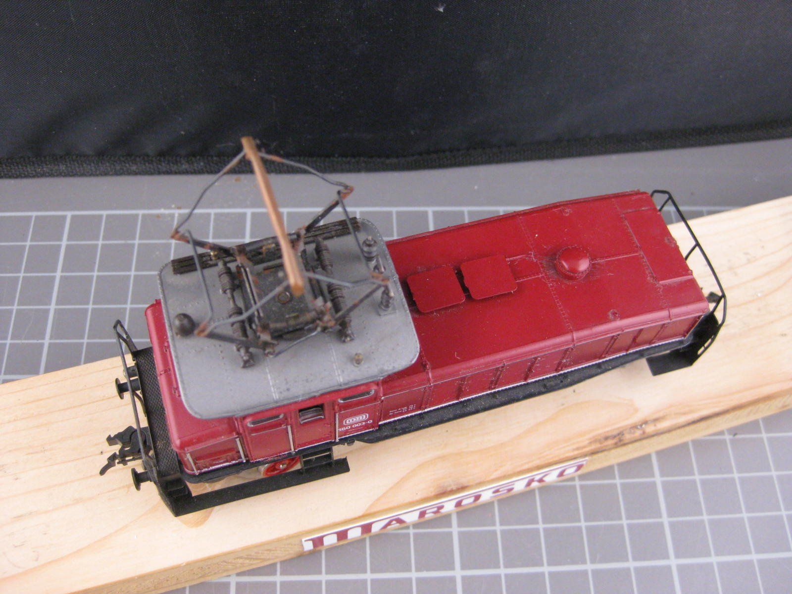 Roco Modelleisenbahnen: Roco 4129A DB BR 160 rot, mit OVP, H0, DC – Gebraucht aus Malters von Marosko 2