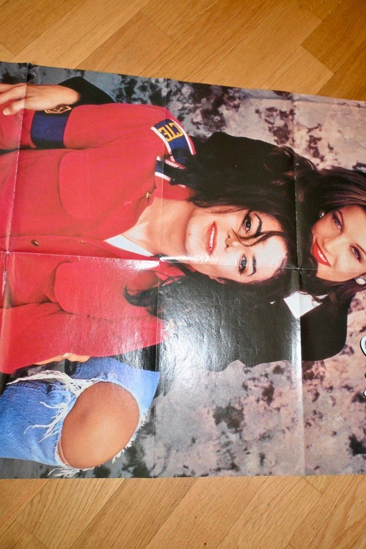 Riviste & Magazine: VINTAGE bravo Poster MICHAEL JACKSON & LISA gross – Usato da Pfaffhausen venduto da mono_rec 3