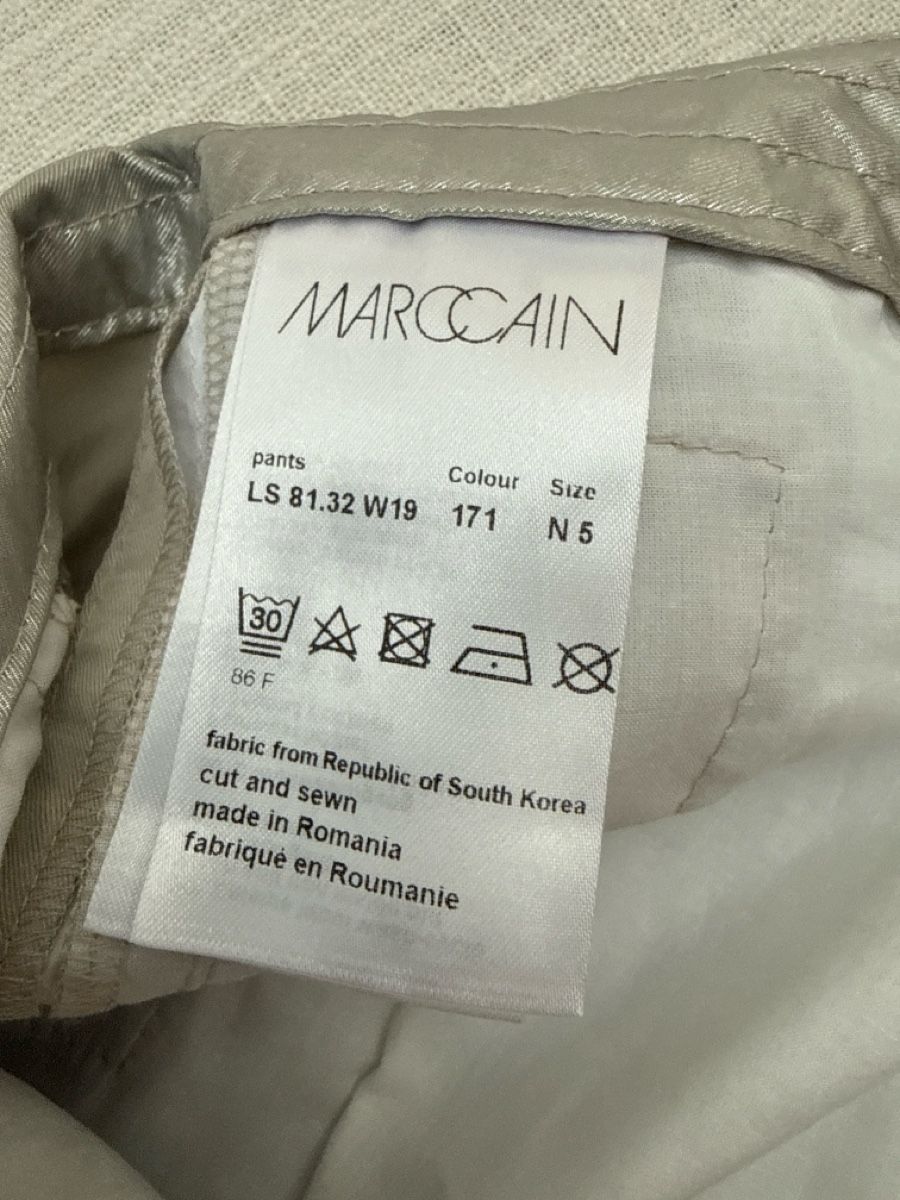 Marc Cain Pantaloni: Pantalone oro marc cain – Nuovo (secondo la descrizione) da Sion venduto da marca75 1