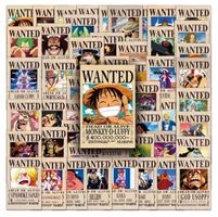50x Sticker Wanted Poster Set One Piece