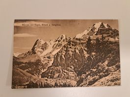 Ansichtskarte Mürren Eiger Mönch Jungfrau/ Postkarte/ AK