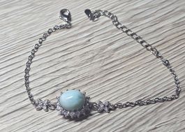 ✨ Larimar Armband aus Edelstahl ✨💙H