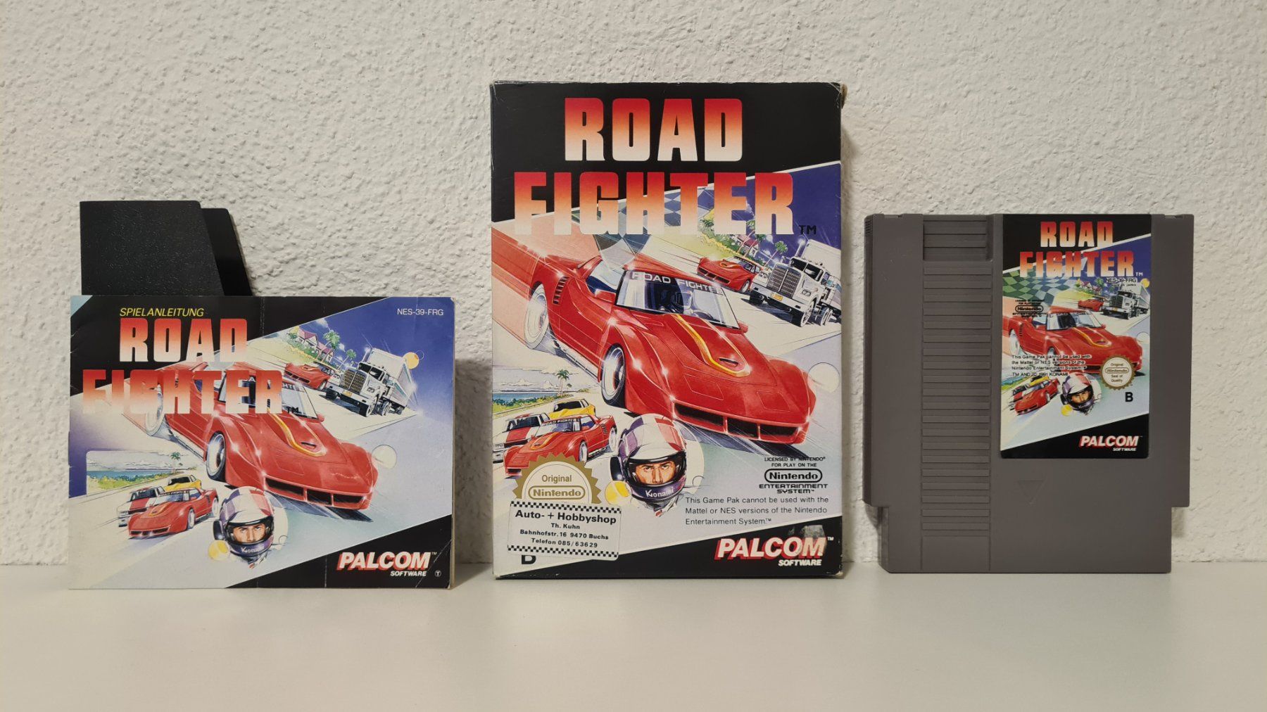 Nintendo Giochi: ROAD FIGHTER - CIB / Pal B Nintendo NES – Usato da Dübendorf venduto da digital_bath