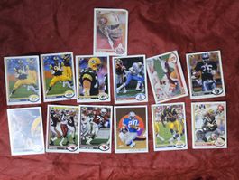 Cartes de Football Américain Upper Deck Années 1990 lot