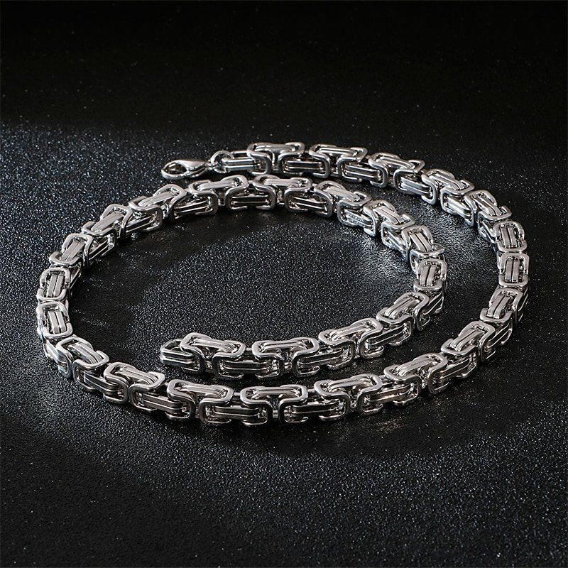 Catenine: Edelstahl Halskette Kette 8mm 50cm – Nuovo e nell'imballaggio originale da Uerkheim venduto da Kaufoption 2