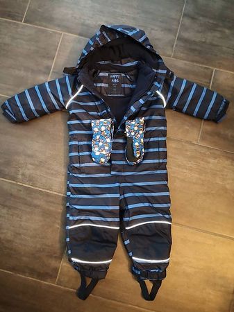 Overall mit Handschuhe Grösse 86/92