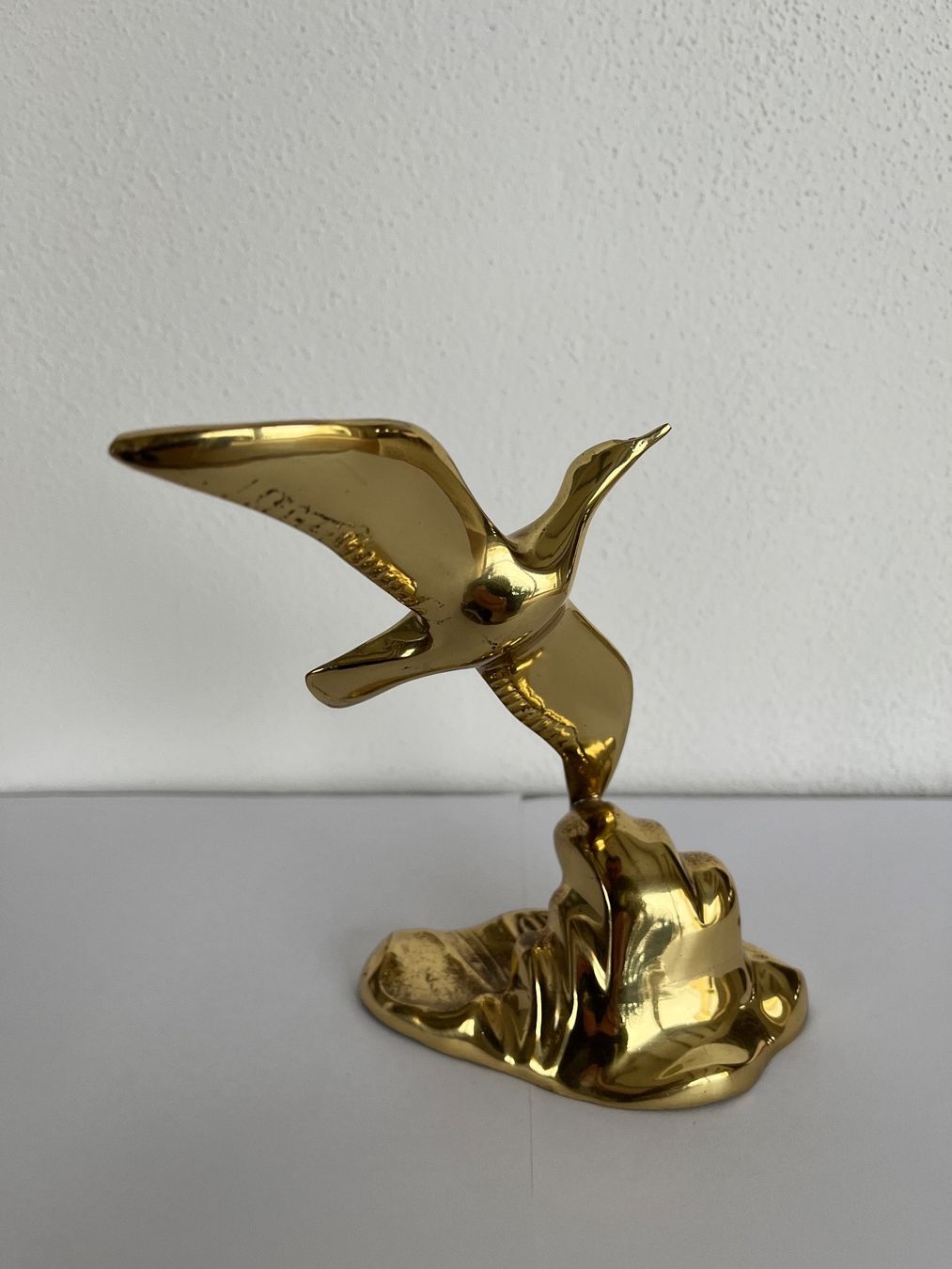 Sculture & Statue: Möwe mit Welle aus Messing – Usato da Wetzikon ZH venduto da seli03 4