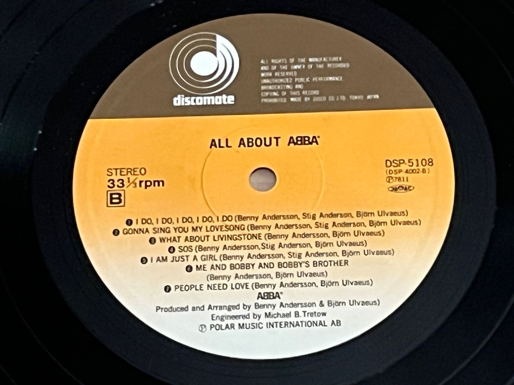 Dischi in vinile: ABBA All about ABBA LP Japan – Usato da Basel venduto da Vinyloase 7