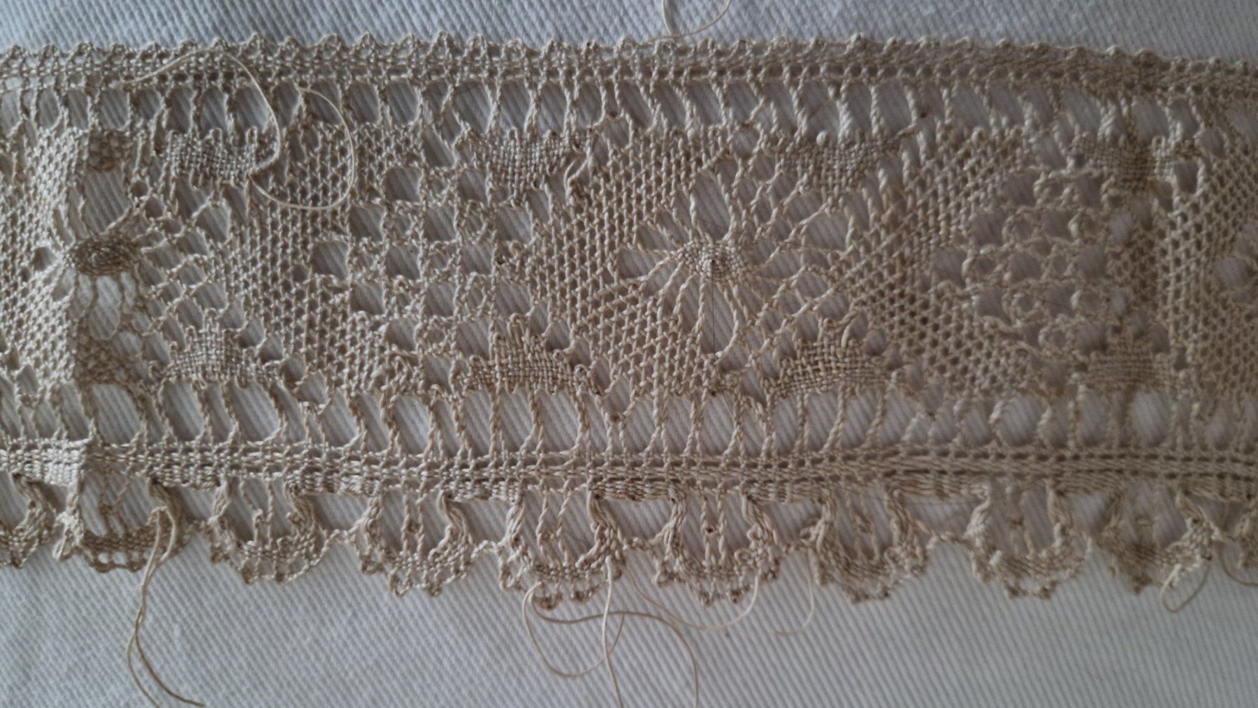 Stoffe: Vintage Spitze/Borte, ca. 54 cm – Gebraucht aus Rütihof von Teddy1985 1