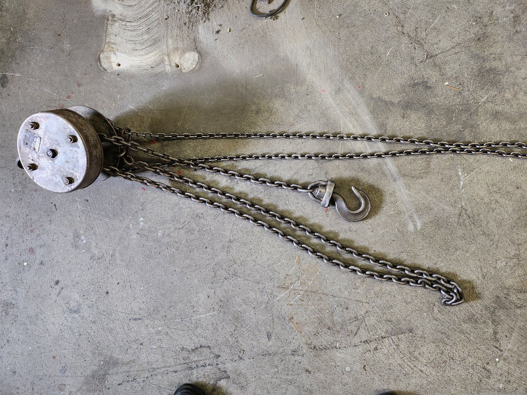 Paranco multiuso: KETTEN -  HEBEZUG 500 Kg. – Usato da Romanshorn venduto da Legere8 1