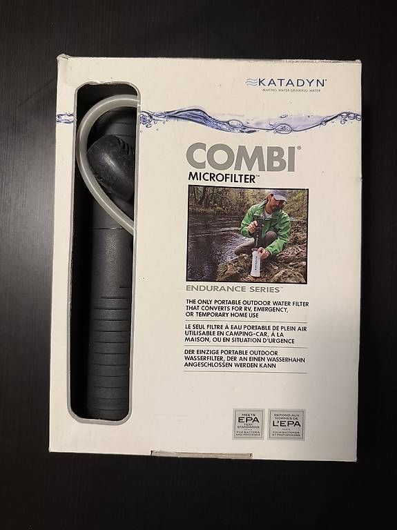 Katadyn Sanitari: Katadyn Combi Wasserfilter – Usato da Winterthur venduto da jgroeble