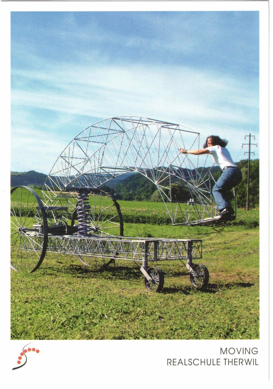 Ansichtskarten: MOVING - Realschule THERWIL 2002 (BL) – Gebraucht aus Oberdorf BL von Hopfehuepfer